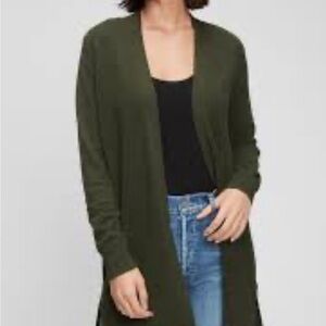 GAP Olive Green Cardigan Sweater